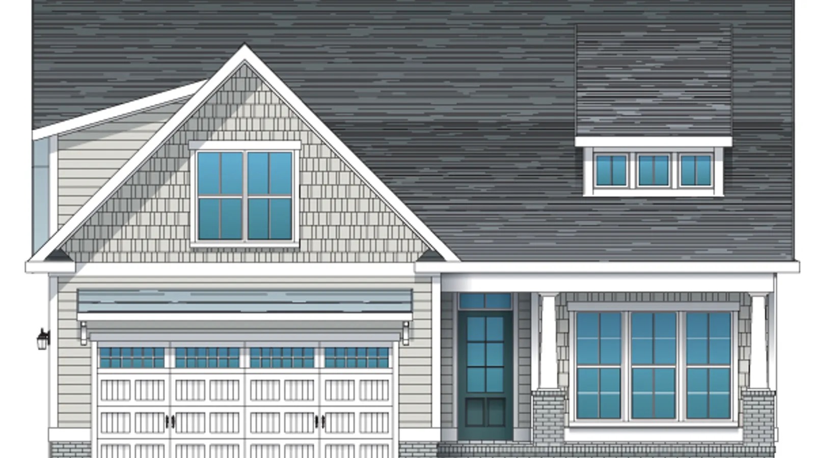 Monroe elevation drawing