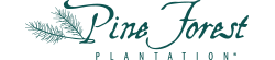 pine forest plantation logo