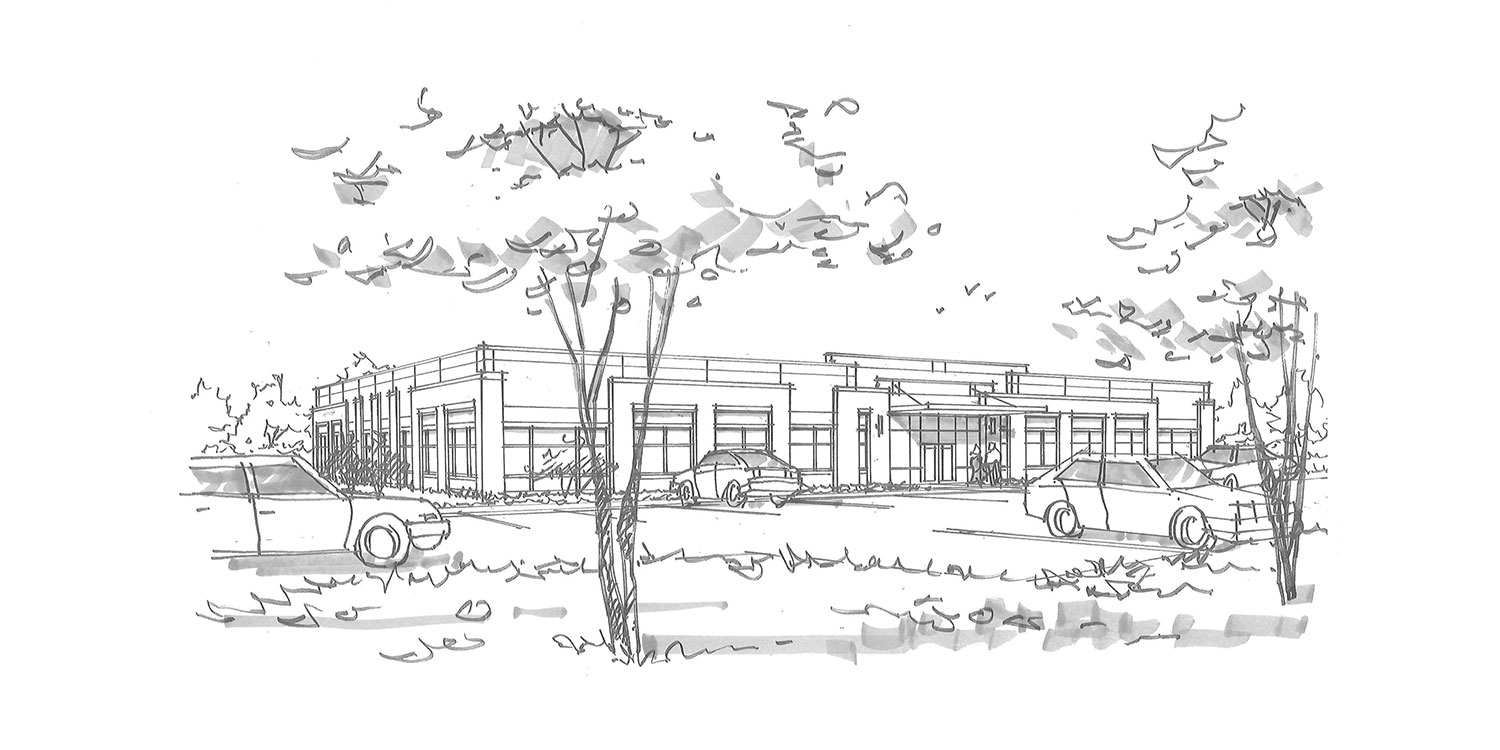 Novant Health Medical Campus at Pine Forest artist's rendering