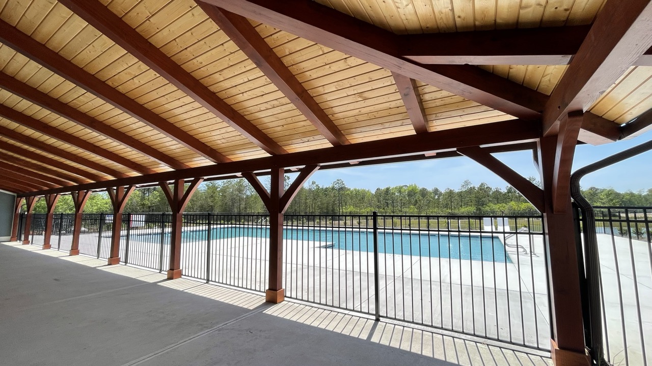 Active Amenities Clubhouse for Senior Living at Pine Forest