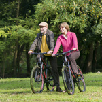 Bicycling at Pine Forest