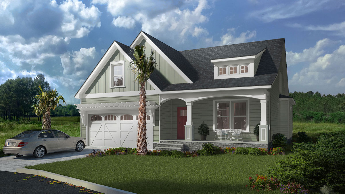 Residential Homes for Active Adult Living at Pine Forest of Oak Island, NC